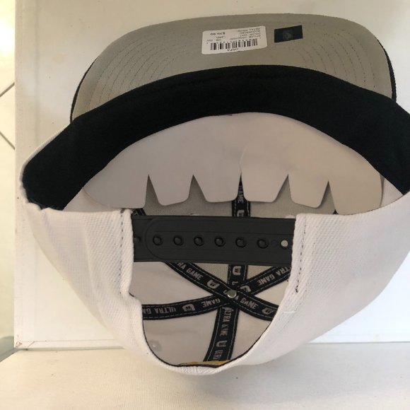 Golden State Warriors Men's Ultra Game Snapback Cap White One Size Fits Most NWT - Picture 11 of 12